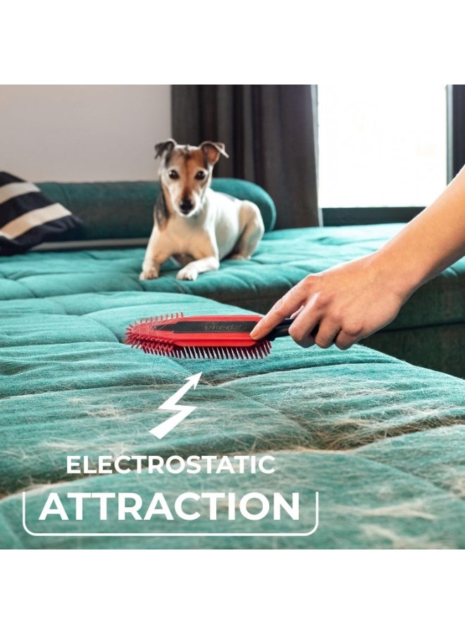 Vileda Pet Pro Electrostatic Brush Removes Hair From Textile Surfaces - Image 2